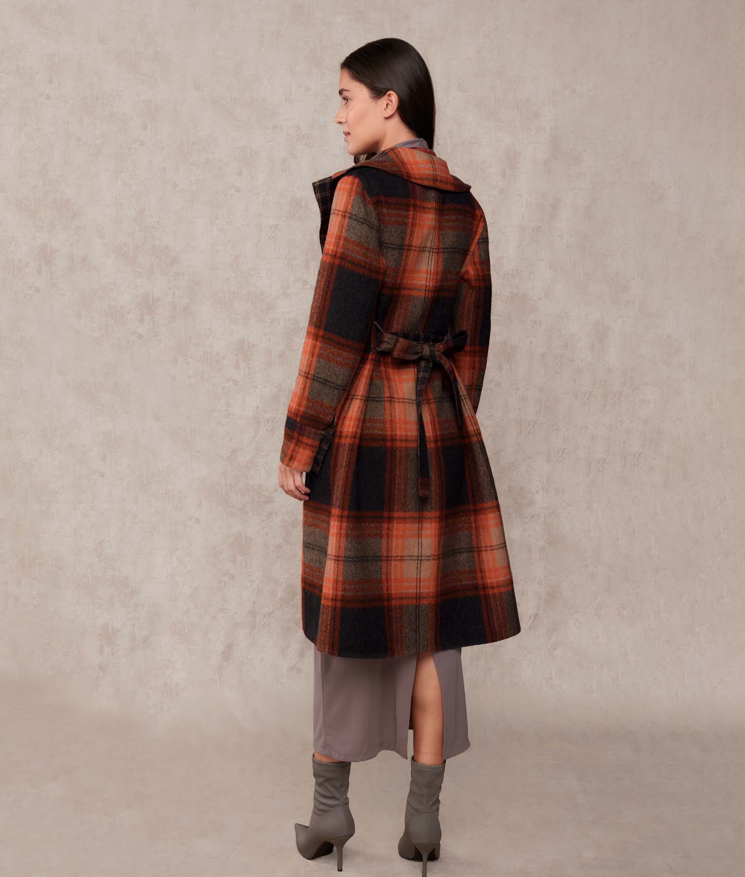 Reversible Oversized Belted Coat - Image 2