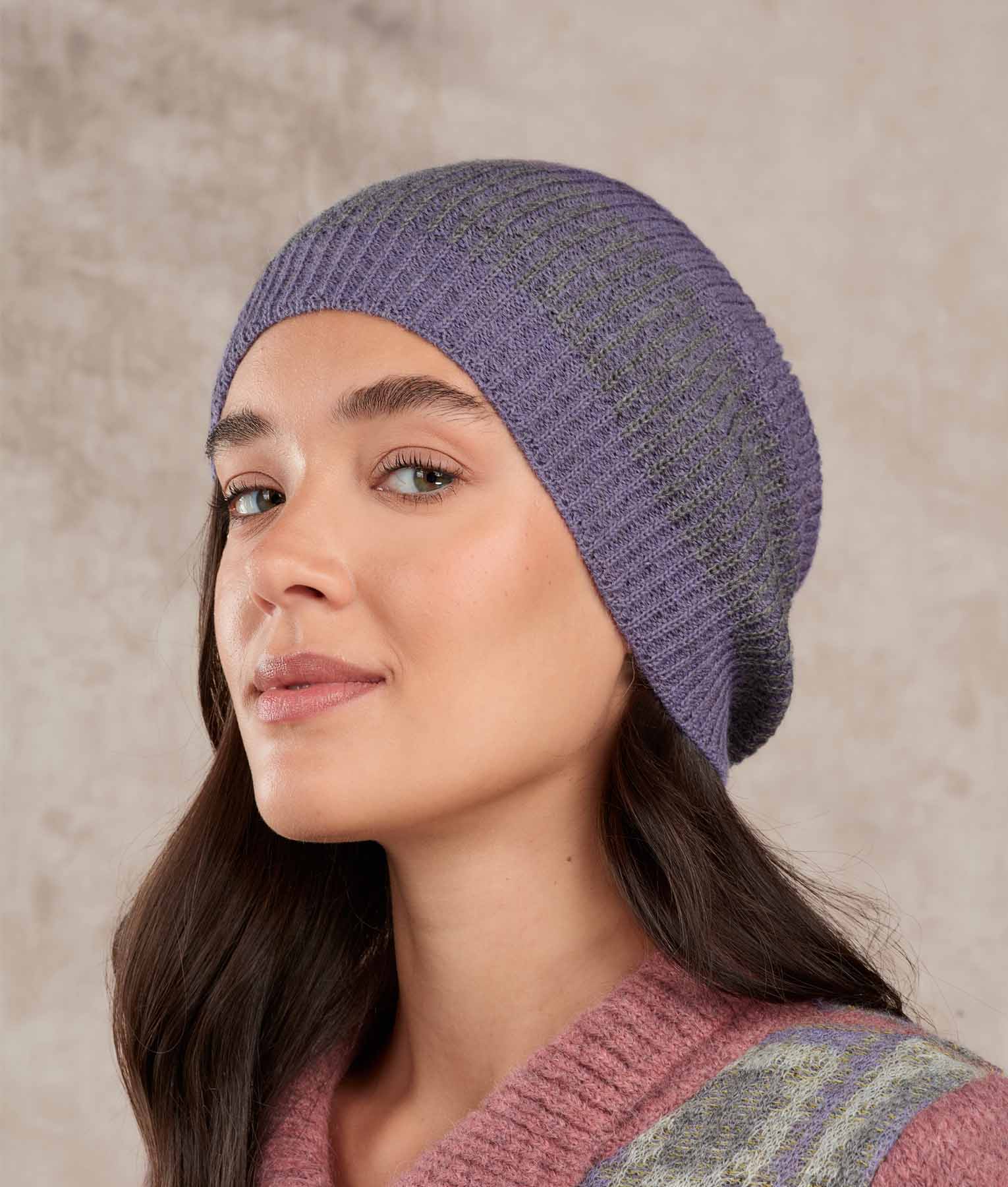 Reversible Ribbed Beanie - Image 2