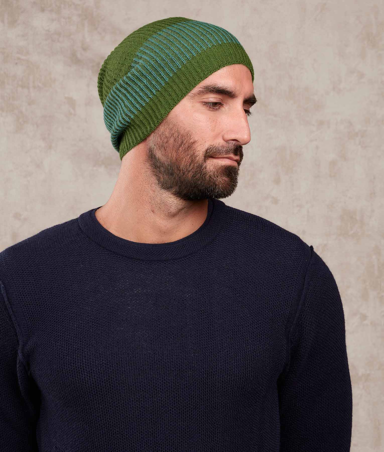 Reversible Ribbed Beanie - Image 4