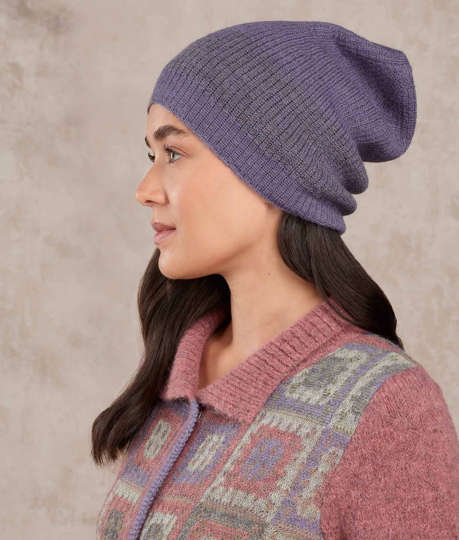 Reversible Ribbed Beanie - Image 6