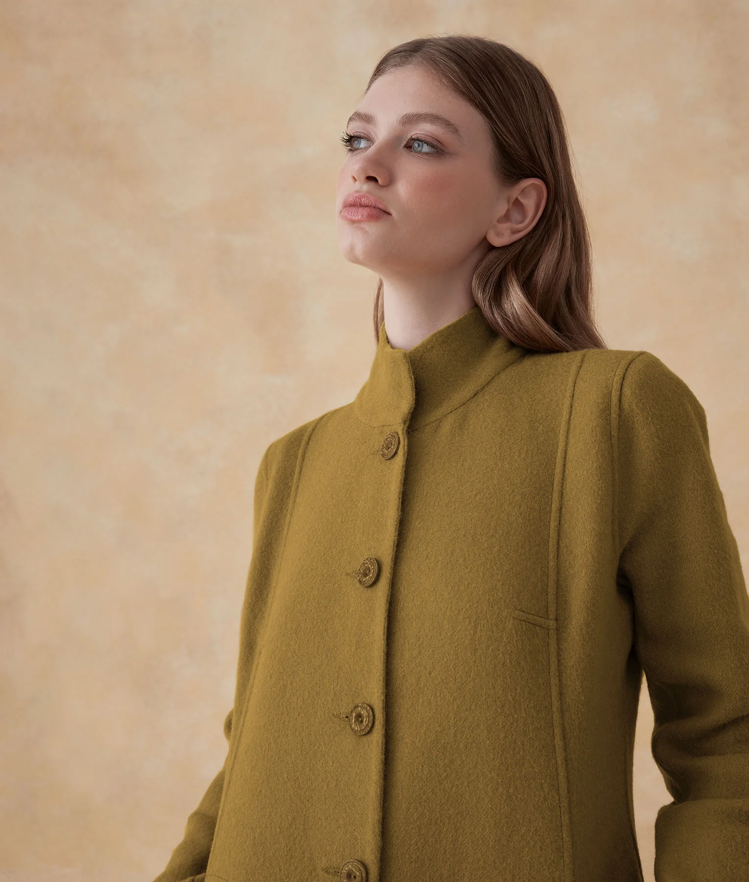 Soft Reversible Baby Alpaca Coat - Image 6