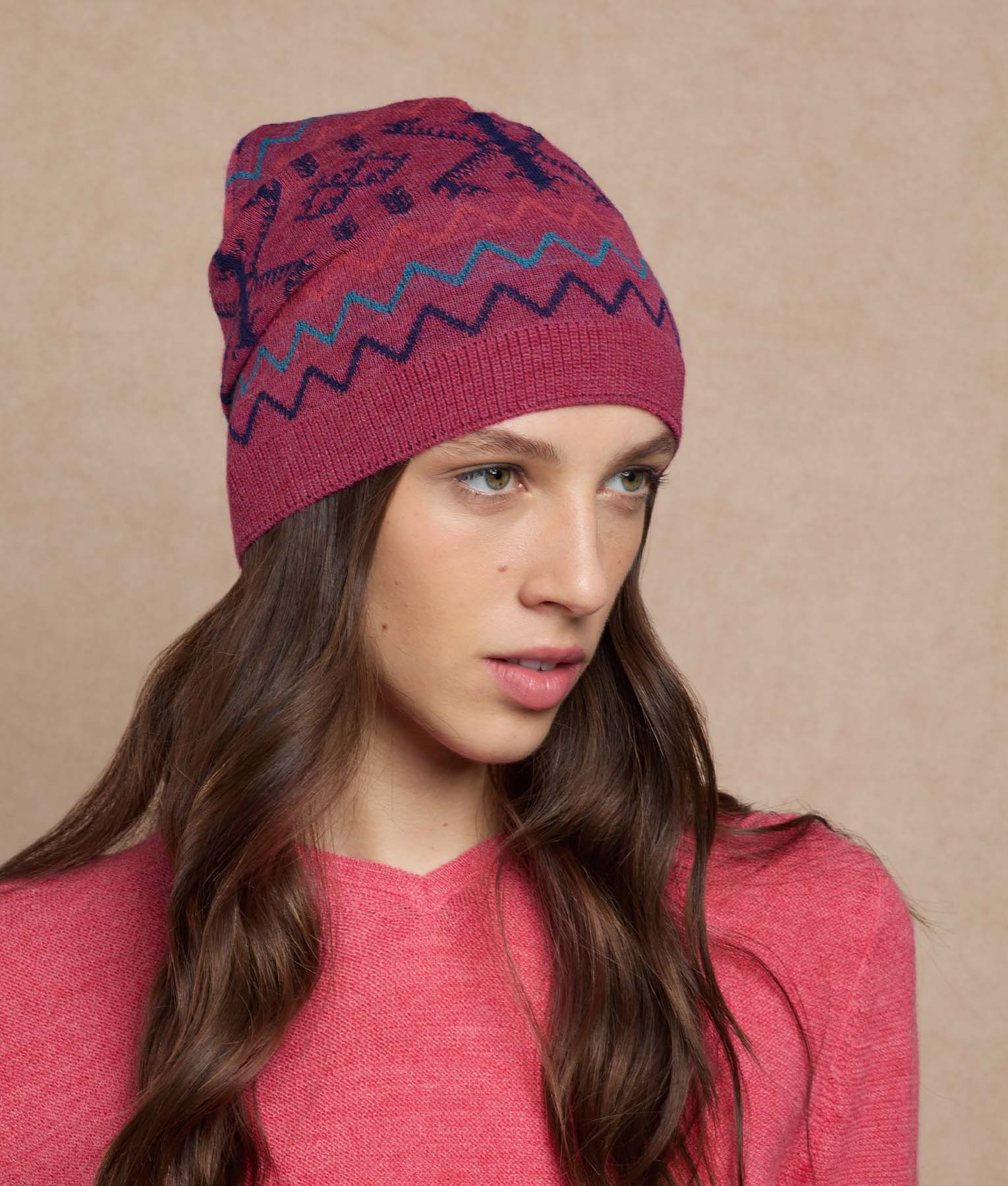 Snowy Andes Beanie - Image 3