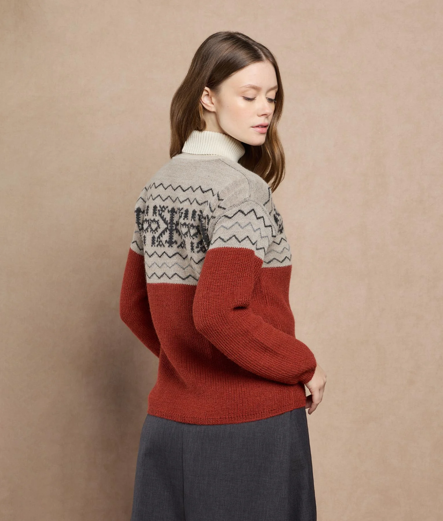 Snowy Andes Reversible Sweater - Image 3