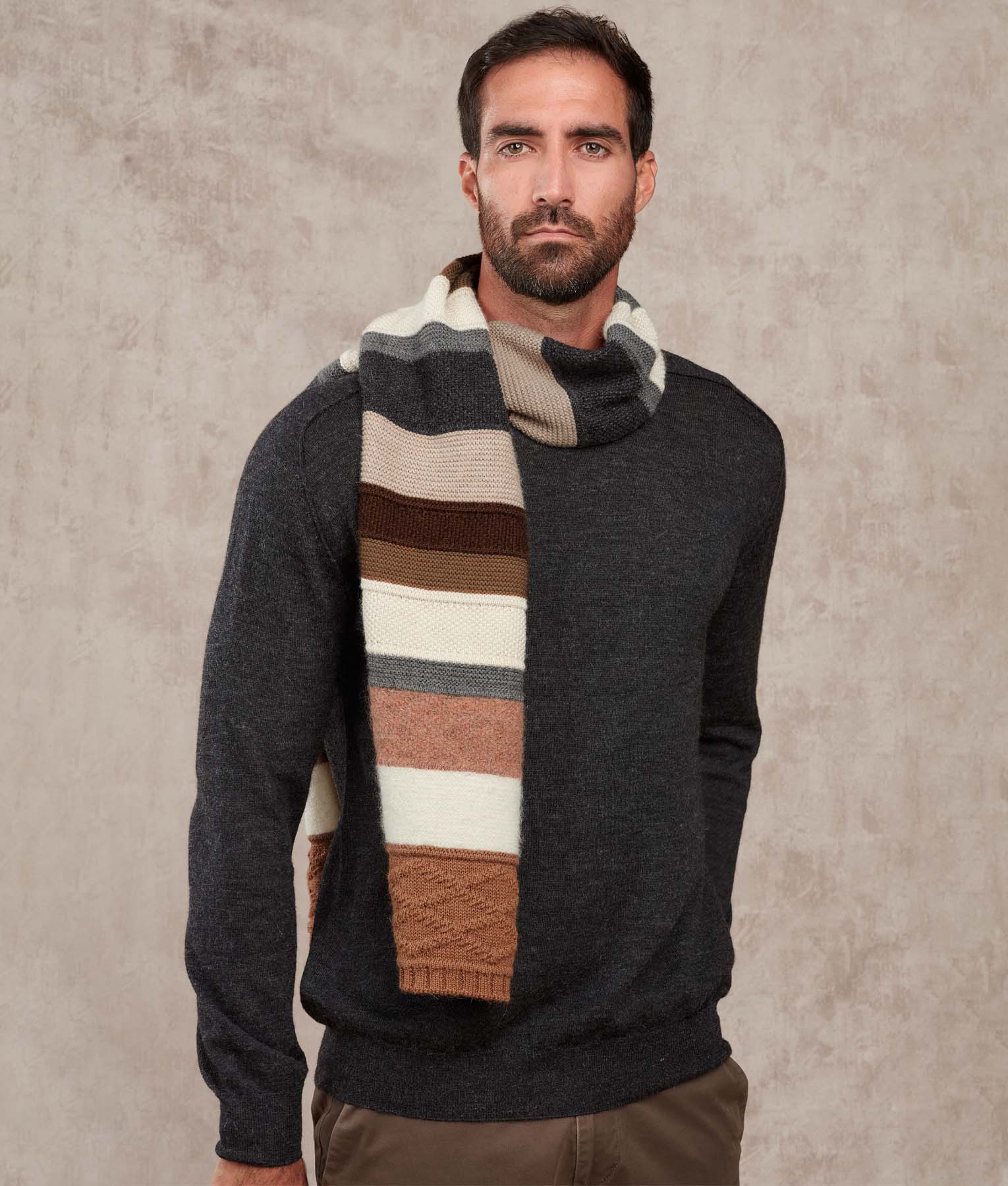 Striped Scarf - Image 3