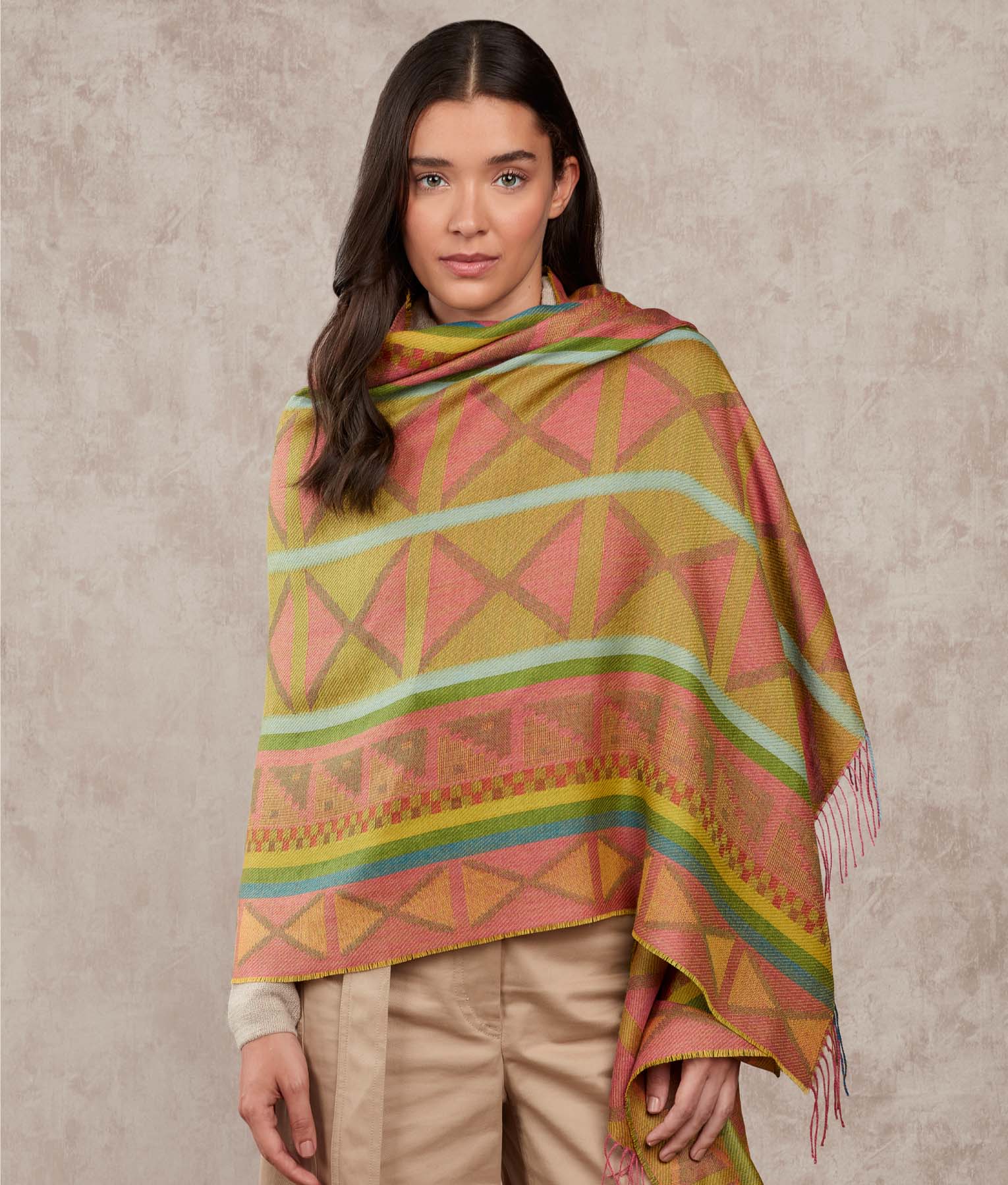 The Ceramics Jacquard Shawl - Image 3