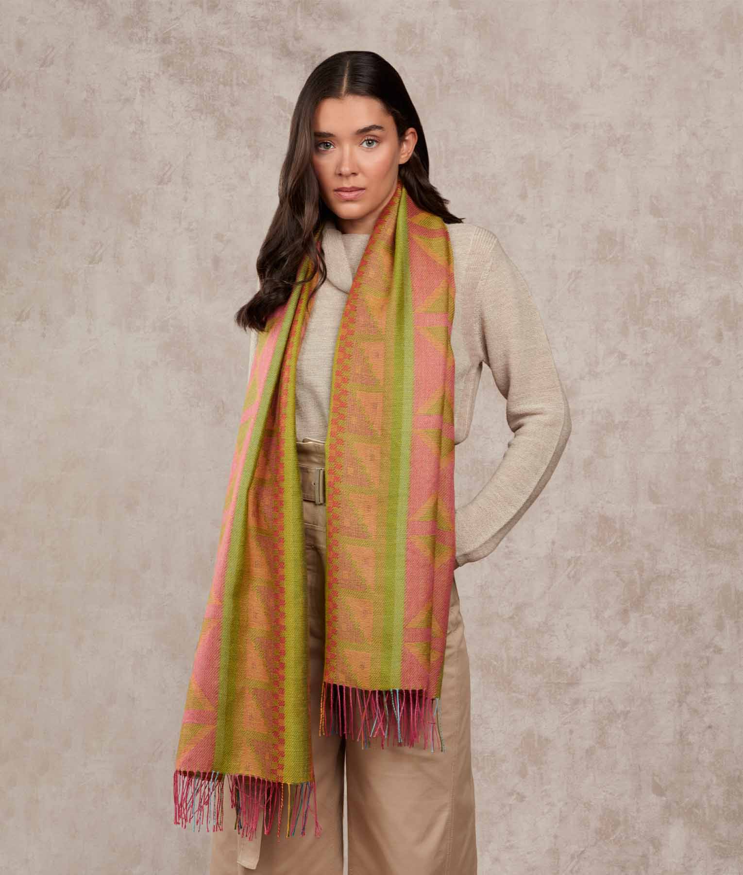 The Ceramics Jacquard Shawl - Image 4