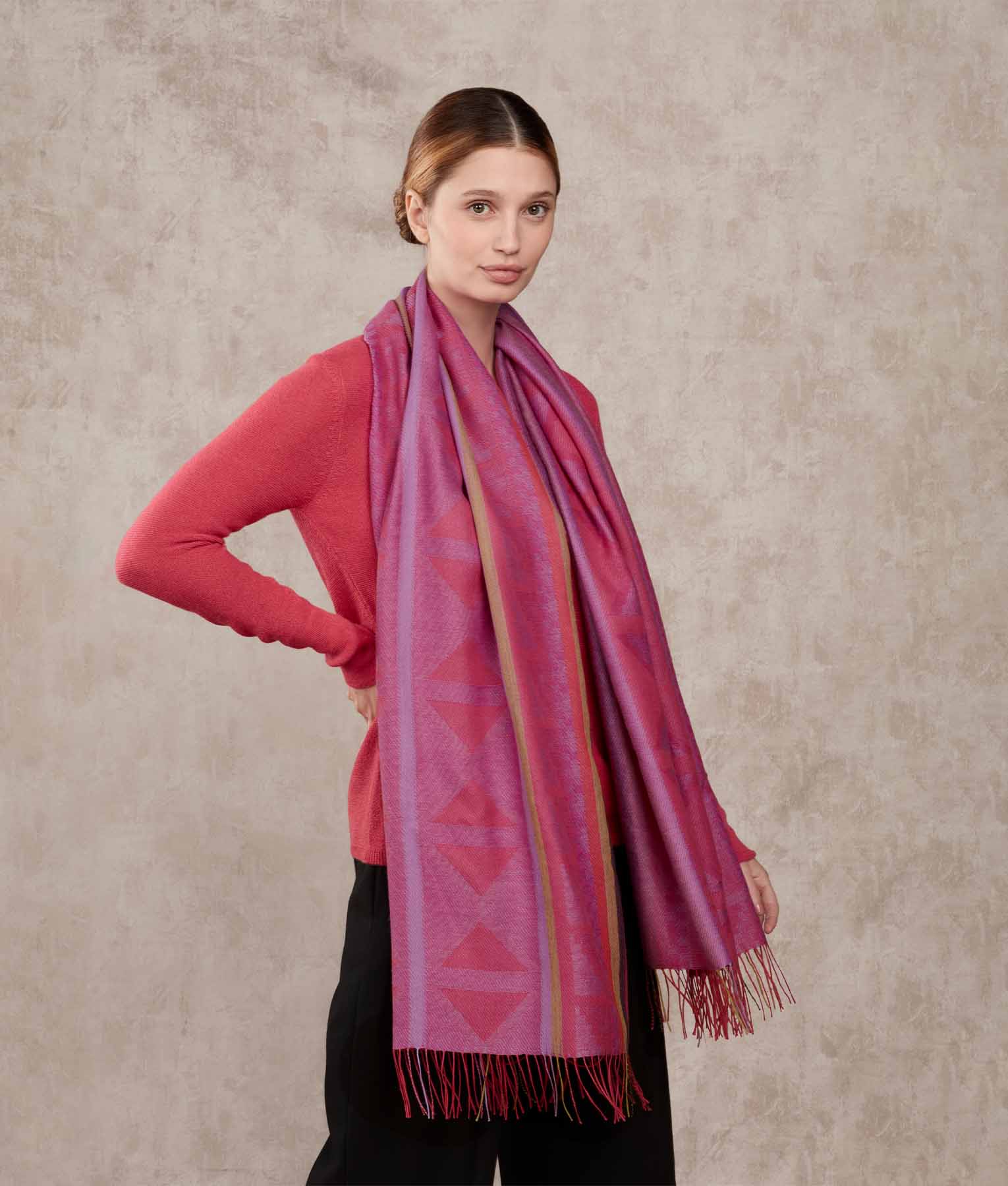 The Ceramics Jacquard Shawl - Image 5