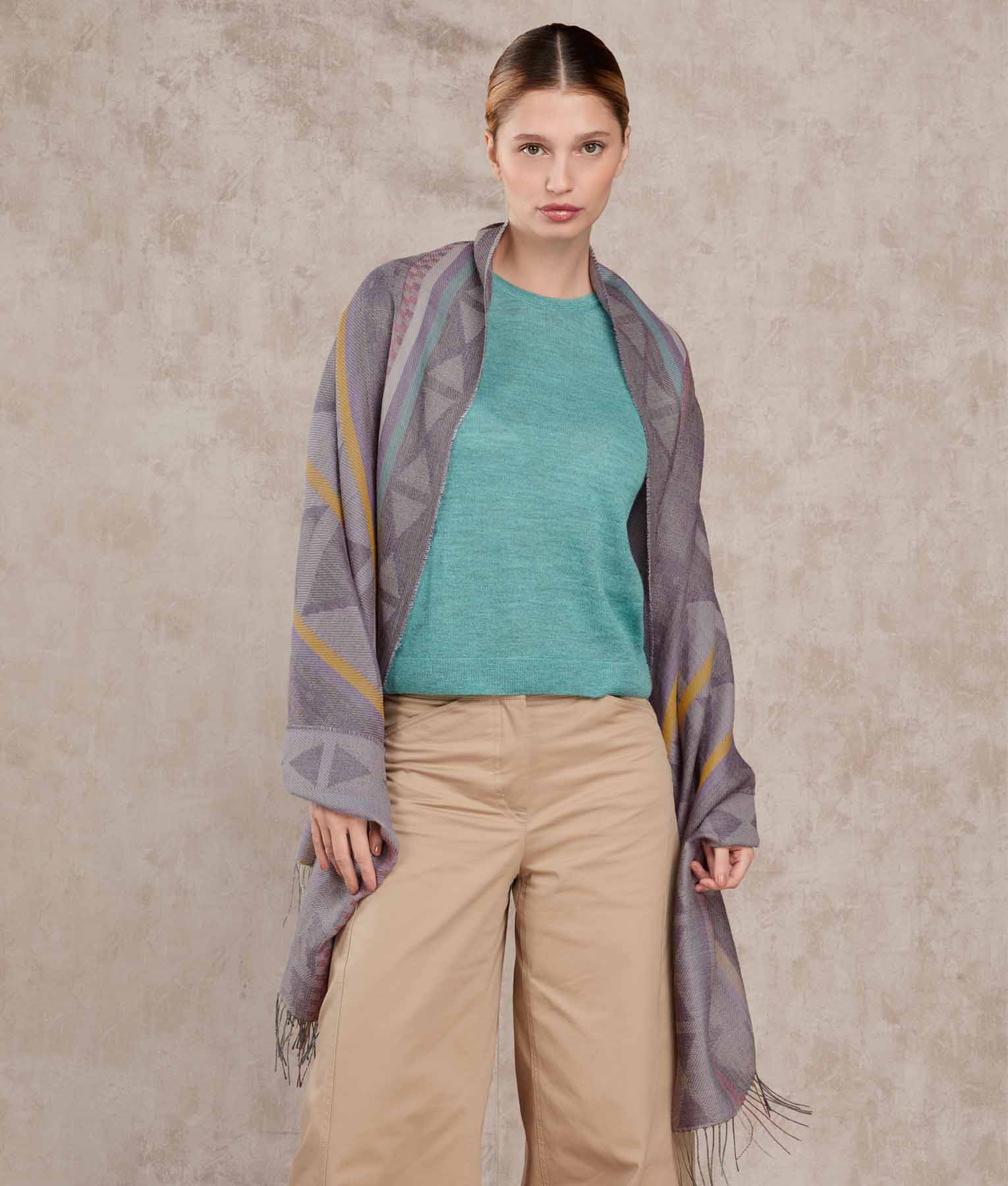 The Ceramics Jacquard Shawl - Image 6