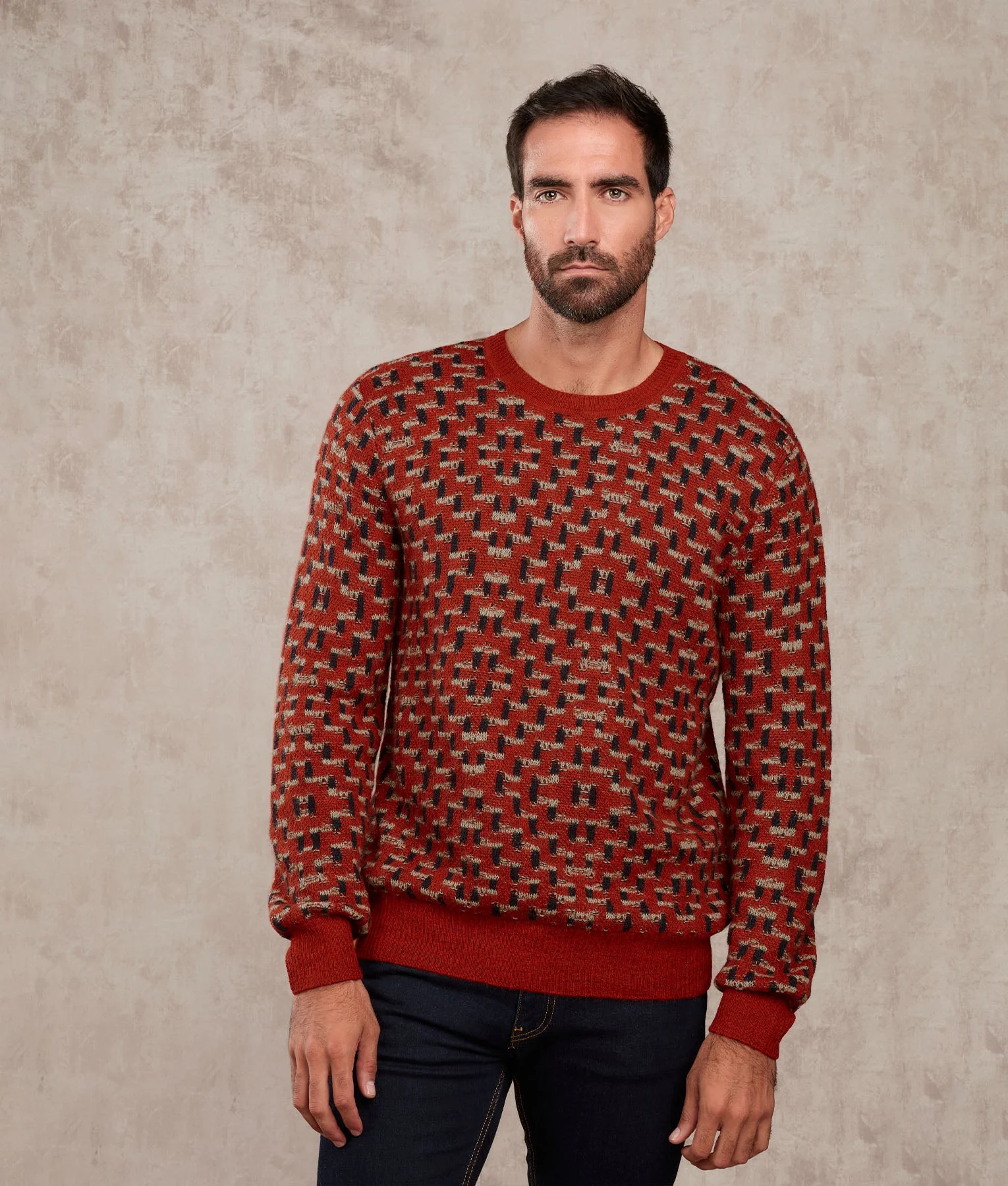 The Weave Jacquard Sweater - Image 2