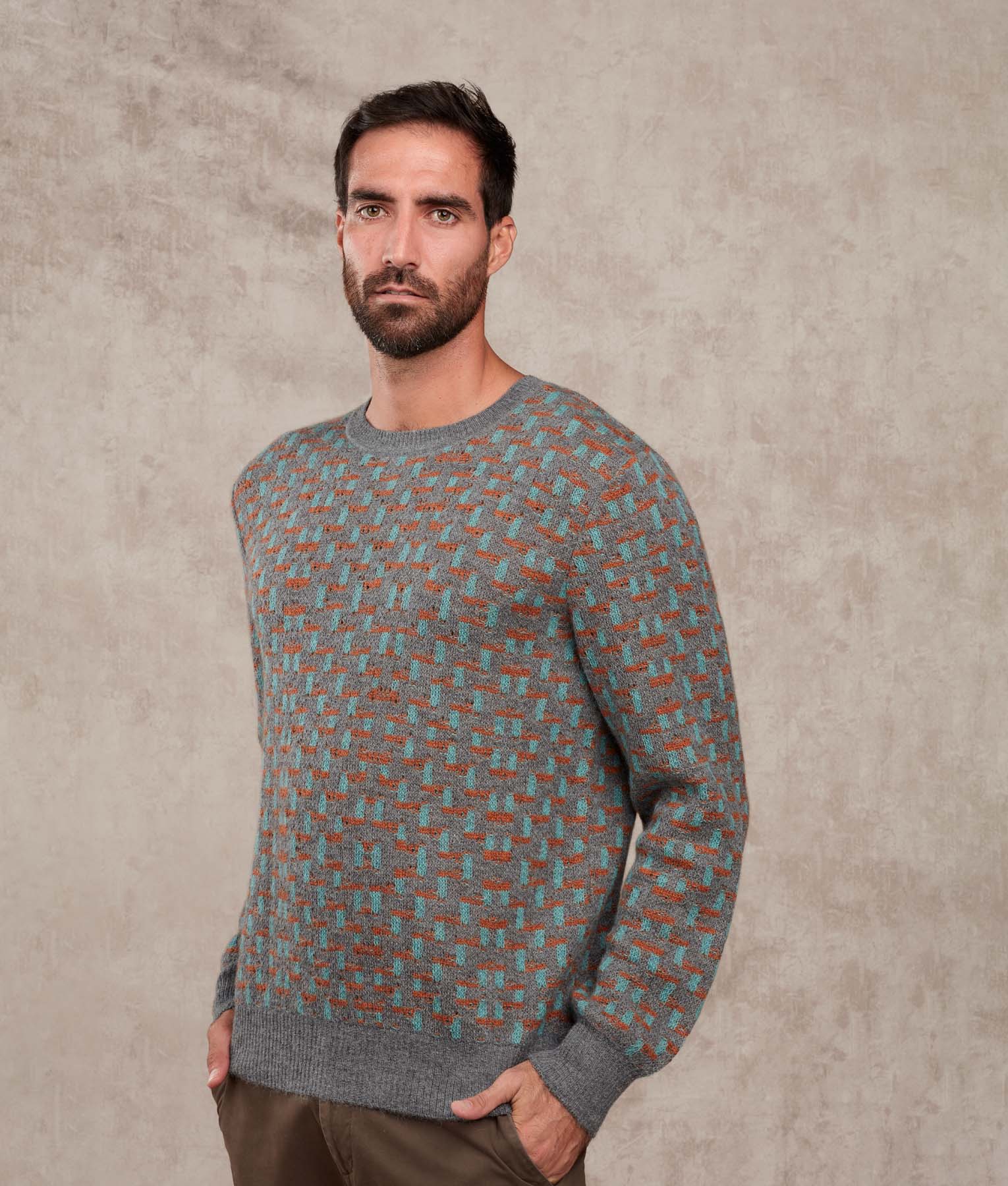 The Weave Jacquard Sweater - Image 3