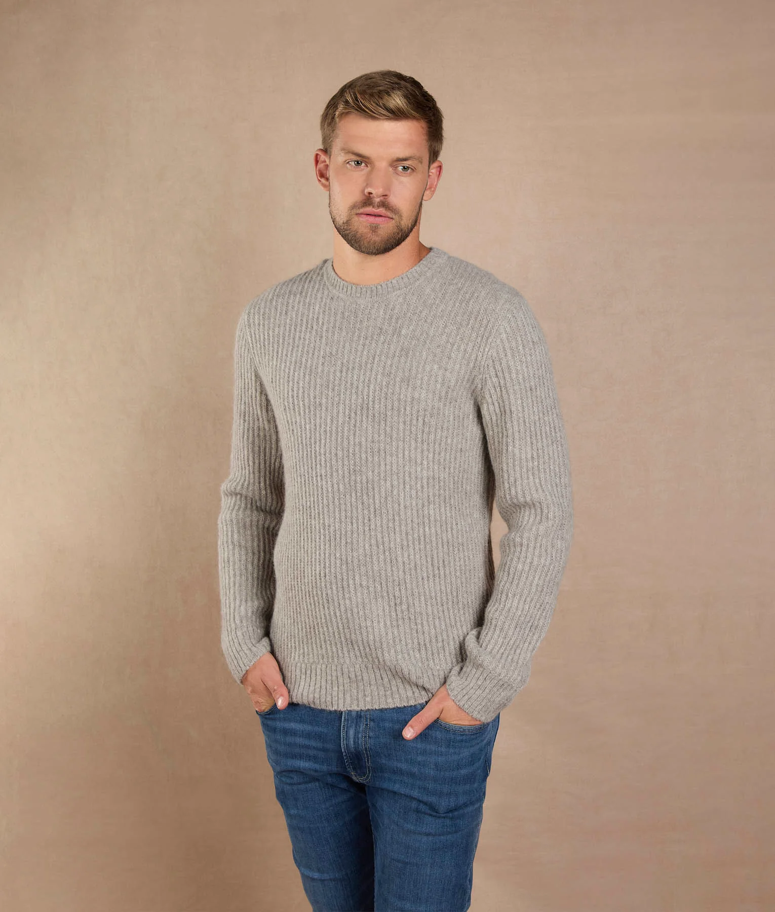 Warm Gray Sweater
