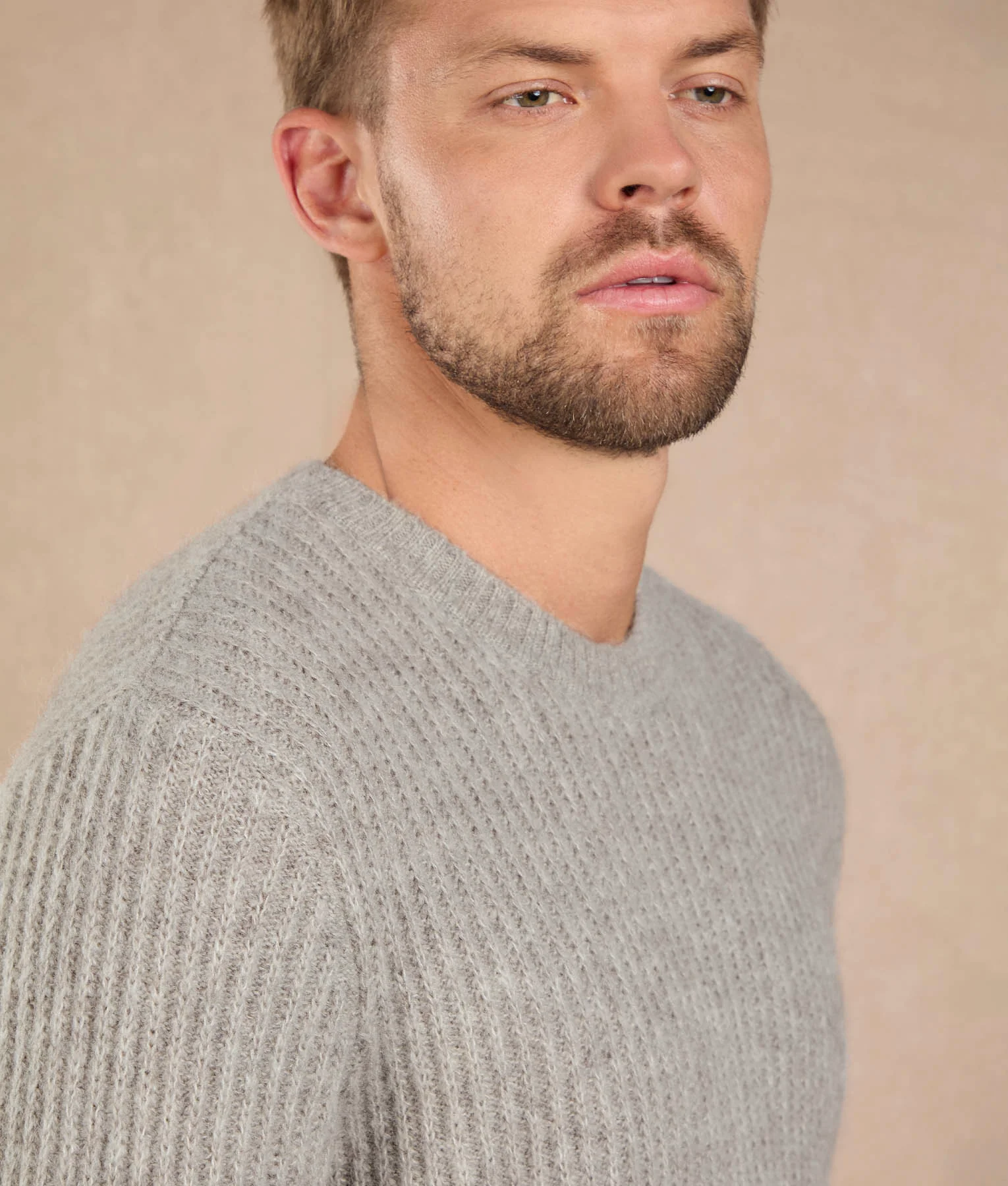 Warm Gray Sweater - Image 2